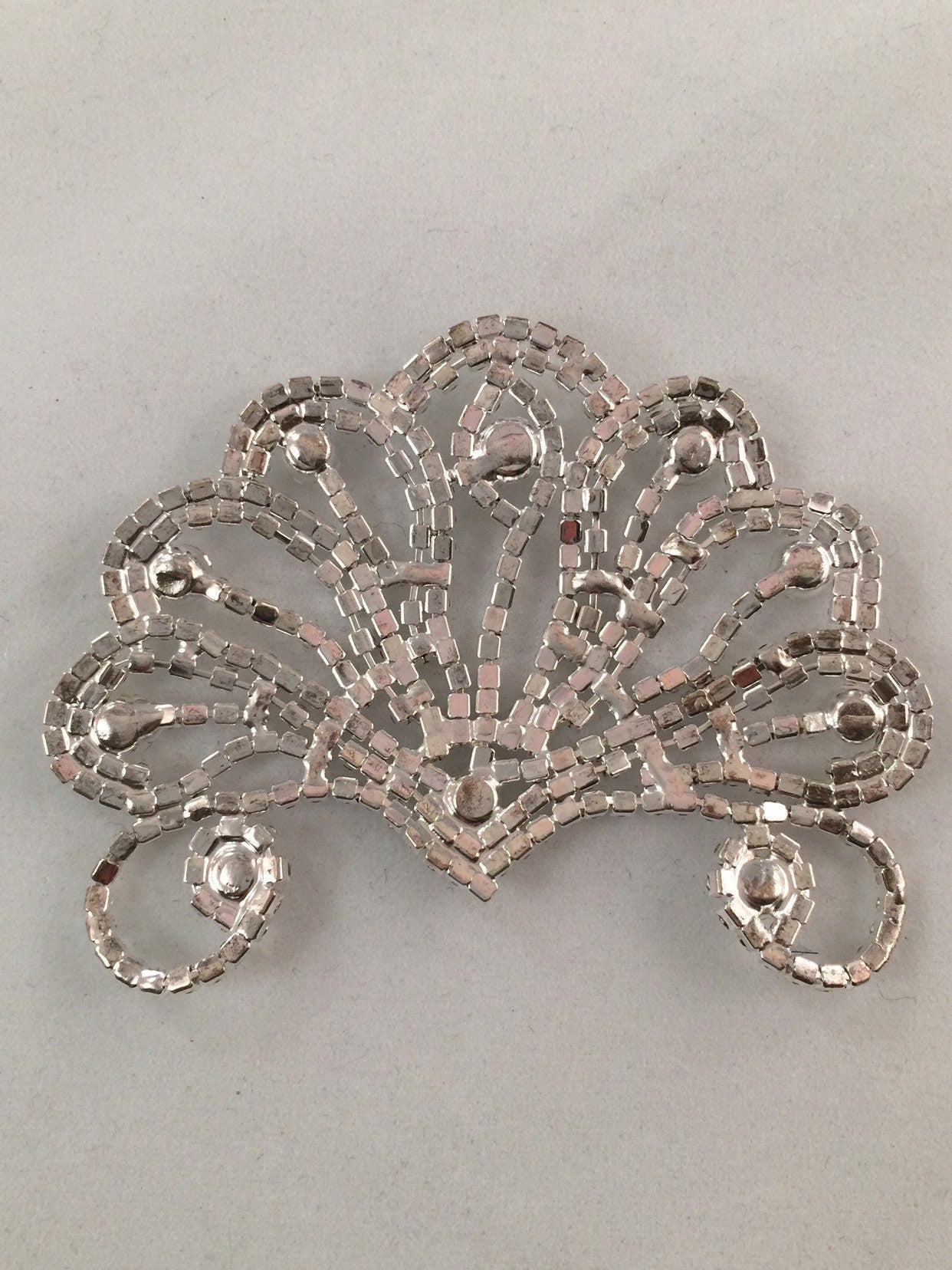 Large Rhinestone Sew Applique