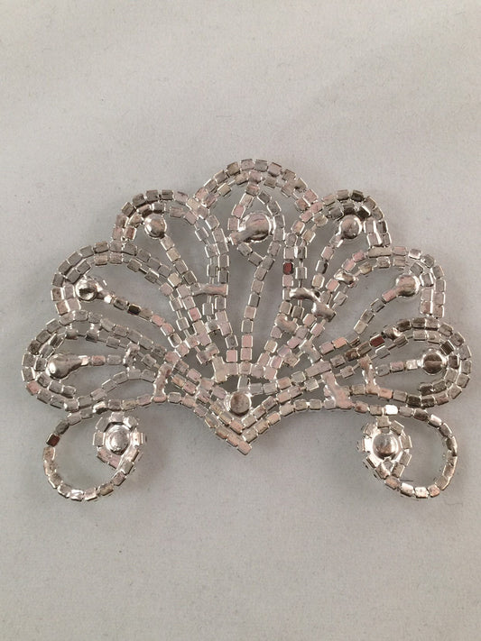 Large Rhinestone Sew Applique