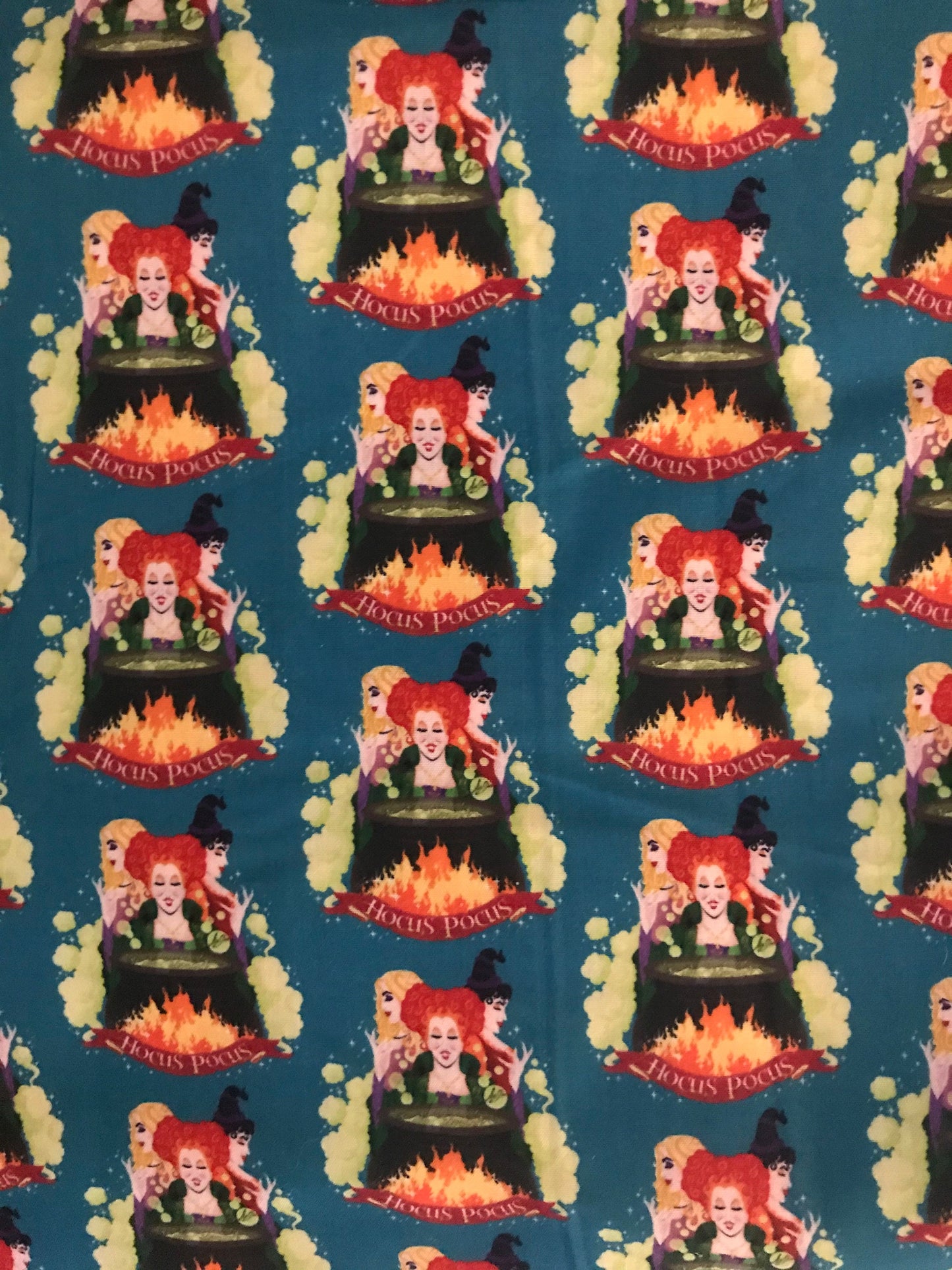 56" Wide Hocus Pocus Poly Cotton Blend Fabric