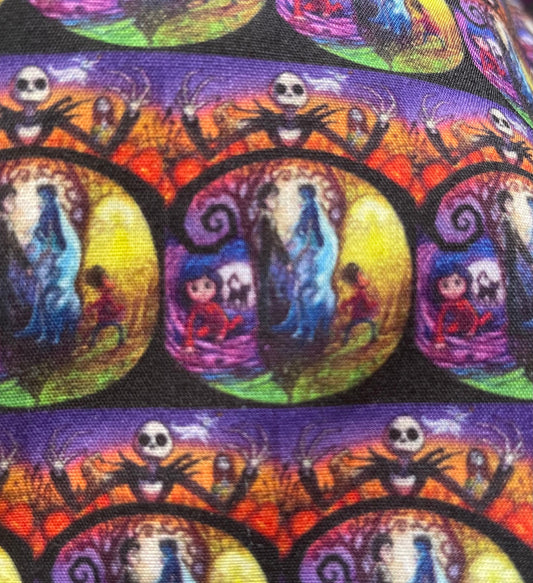CLEARANCE-56" Halloween mix Poly Cotton Blend Fabric