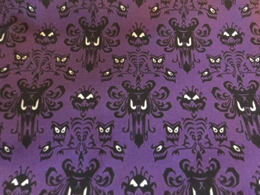 56" Wide Haunted Wallpaper Poly/Cotton Fabric